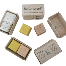 Load image into Gallery viewer, Shampoo and Conditioner Bar Travel Set